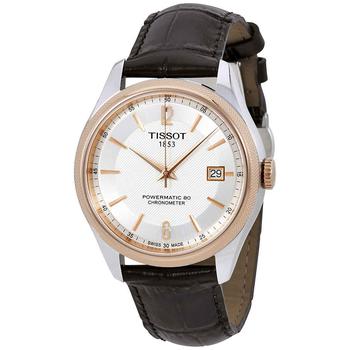 天梭手表男正品, Tissot | T-Classic Ballade Automatic Silver Dial Mens Watch T108.408.26.037.00商品图片 4.6折