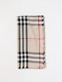 推荐Burberry scarf in silk and cashmere blend商品