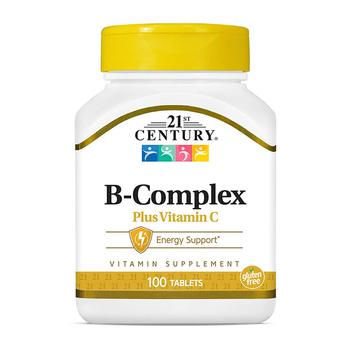 推荐21st Century Natural B Complex with Vitamin C Caplets, 100 Ea商品