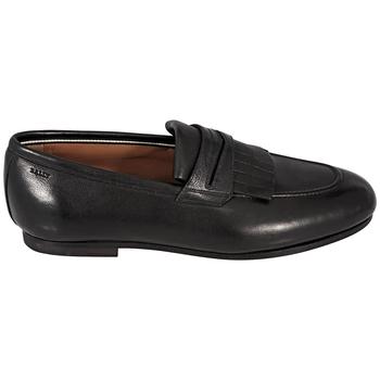 推荐Bally Mens Plumiel Black Loafers, Brand Size 7 (US Size 8 D)商品
