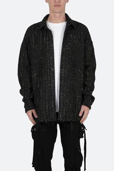 商品MNML | Heavyweight Woven Flannel - Black,商家mnml,价格¥115图片