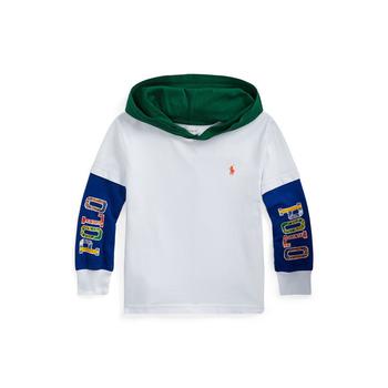 Ralph Lauren | Big Boys Logo Jersey Hooded T-shirt商品图片,7.5折