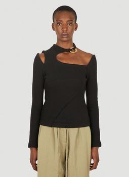 推荐Dinah Top in Black商品