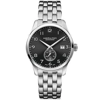 Hamilton | Hamilton Men's Watch - Jazzmaster Automatic Black Dial Silver SS Bracelet | H42515135,商家My Gift Stop,价格¥3922