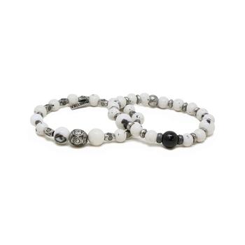 商品MR ETTIKA | Dalmatian Jade Beaded Bracelet, Pack of 2.,商家Macy's,价格¥654图片