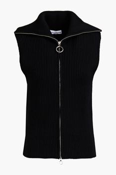 Paco Rabanne是什么牌子, Paco Rabanne | Ribbed wool vest商品图片 4.4折