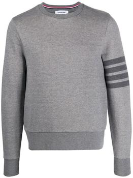 推荐Thom Browne Mens Grey Cotton Sweatshirt商品