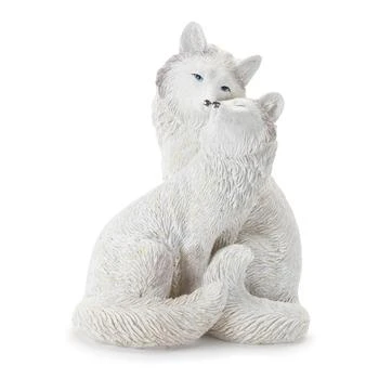 Hivvago | Winter Fox Couple Figurine (Set of 2),商家Premium Outlets,价格¥570