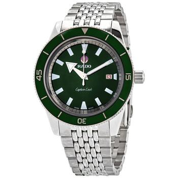 雷达男表价格, Rado | Captain Cook Automatic Green Dial Mens Watch R32505313商品图片 6.9折