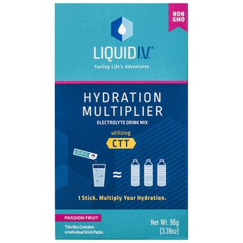 商品Hydration Multiplier Electrolyte Drink Mix Passion Fruit图片