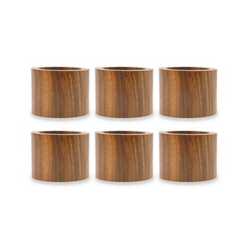 商品Design Imports | Wood Band Napkin Ring, Set of 6,商家Macy's,价格¥262图片