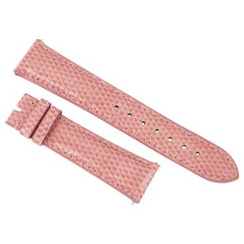 商品Shiny Rose Pink Lizard Leather Strap图片