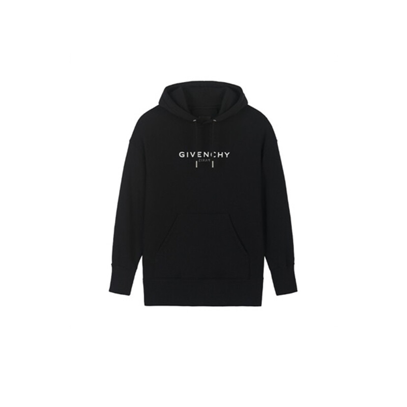 春装纪梵希卫衣, Givenchy | GIVENCHY 女士黑色棉质连帽卫衣 BWJ01Z3Z5W-001商品图片 5.7折, 独家减免邮费