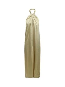 Nanushka | Nanushka Elima Slip Satin Halterneck Dress 8.1折