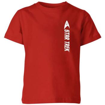 推荐Engineer Badge Star Trek Kids' T-Shirt - Red商品