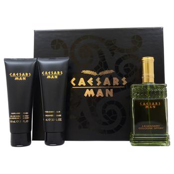 商品Caesars | by Caesars for Men - 3 Pc Gift Set 4oz Cologne Spray,商家Jomashop,价格¥128图片