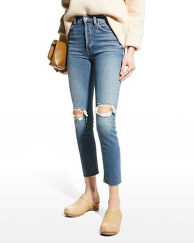 High-Rise Skinny Ankle Cropped Jeans product img