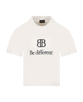 Balenciaga | Ivory T-shirt For Boy With Logo商品图片,