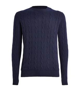 Harrods | Cashmere Cable-Knit Sweater 