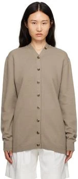 LAUREN MANOOGIAN | Beige Button Cardigan,商家Ssense US,价格¥2183