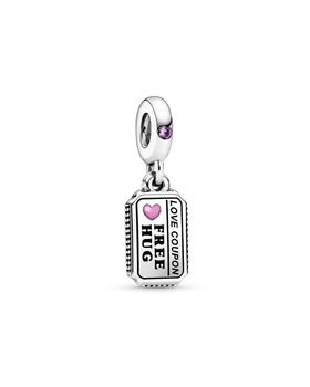 PANDORA | Pandora Silver Love Coupon Dangle Charm商品图片,4.3折