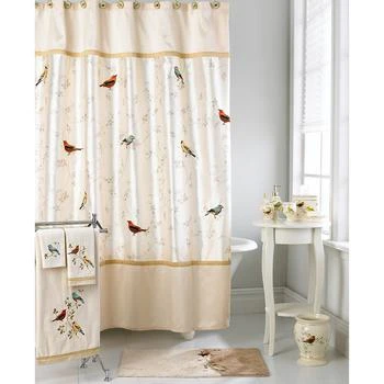 Gilded Birds Ceramic 12-Pc. Shower Curtain Hooks