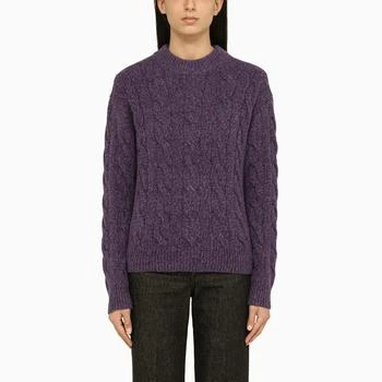 推荐Purple wool crew-neck jumper商品