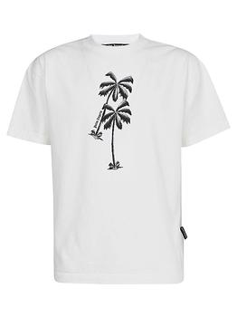推荐PALM ANGELS X TESSABIT - Palm Cotton T-shirt商品