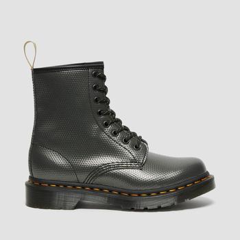 dr. martens 1460, Dr. Martens | Dr. Martens Women's Vegan 1460 8-Eye Boots - Gunmetal商品图片 6折