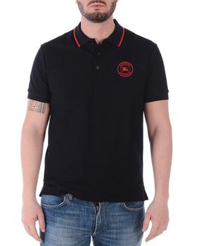推荐Burberry Logo Embroidered Short-Sleeved Polo Shirt商品