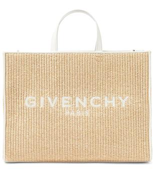 纪梵希包, Givenchy | G M号酒椰叶纤维托特包商品图片 