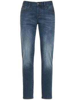 Armani Exchange | Slim Cotton Denim Jeans商品图片,额外7折, 额外七折