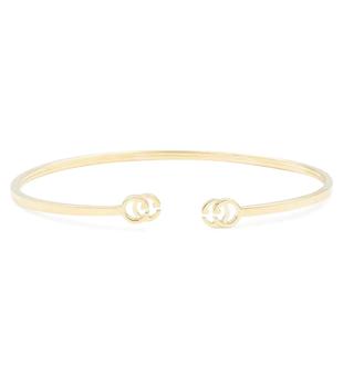 商品Gucci | GG Running 18kt gold cuff bracelet,商家MyTheresa,价格¥9884图片