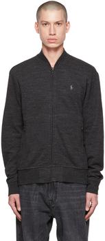 Gray Zip Sweater,价格$67.97