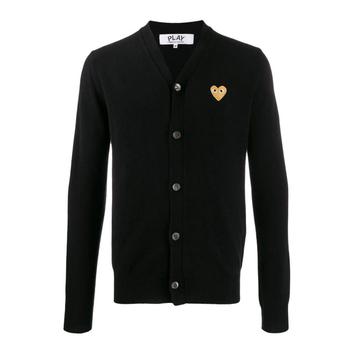 推荐Heart Black Knit Cardigan商品