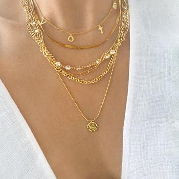 商品ADORNIA | Adornia Vote Necklace gold,商家Premium Outlets,价格¥132图片