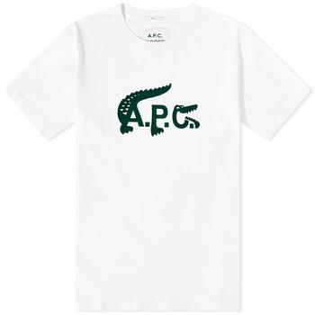 product A.P.C. x Lacoste Large Logo Tee image