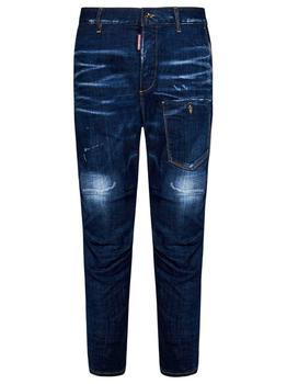 DSQUARED2 | Dsquared2 High Waist Straight Leg Jeans商品图片,8折起