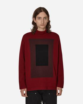 推荐Flaired Turtleneck Sweater Red商品