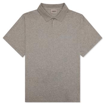 essentials polo, Essentials | Fear of God Essentials S/S Polo - Dark Heather Oatmeal商品图片 