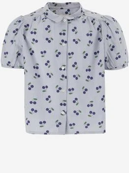 Bonpoint | Cotton Shirt With Cherry Pattern,商家Italist,价格¥1364