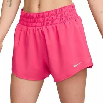 NIKE | Nike Women's One Dri-FIT Mid-Rise 3" Brief-Lined Shorts,商家Dick's Sporting Goods,价格¥122