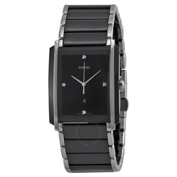 雷达男表, Rado | Integral Jubile Black Dial Black Ceramic Watch R20206712商品图片 7.2折