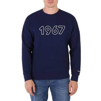 推荐Men's Blue 1967-logo Long Sleeve Sweatshirt商品