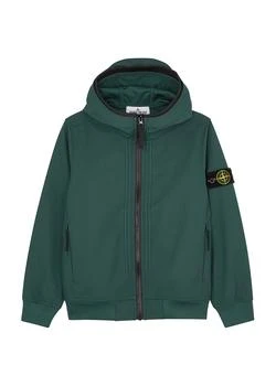 Stone Island Junior | KIDS Hooded softshell jacket (8 years),商家Harvey Nichols,价格¥3194