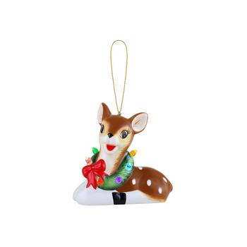 商品Mr. Christmas | Mini Nostalgic Ceramic Figure Reindeer Holiday Decor,商家Macy's,价格¥355图片