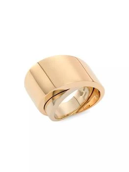 Vhernier | Tourbillon Two-Tone 18K Gold Ring,商家Saks Fifth Avenue,价格¥58895