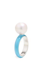 商品Fry Powers Enamel Baroque Pearl Ring,商家Shopbop,价格¥2534图片