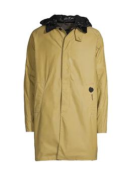 barbour, Barbour | Barbour x Moncler Hooded Cotton Raincoat商品图片 