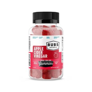 商品BUBS Naturals | Apple Cider Vinegar Gummies 10.2oz,商家Macy's,价格¥943图片